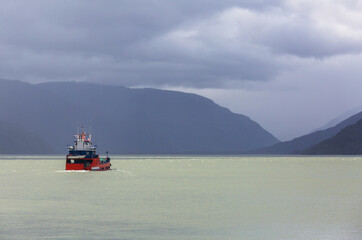 Ferry in Chile