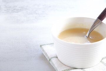 クリーミーなポテトのポタージュ
