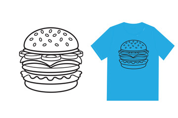 A vector black bold easy illustration