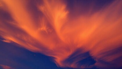 Fototapeta premium colorful swirly magical clouds