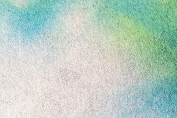 水色と黄色で水彩風の和紙の背景素材