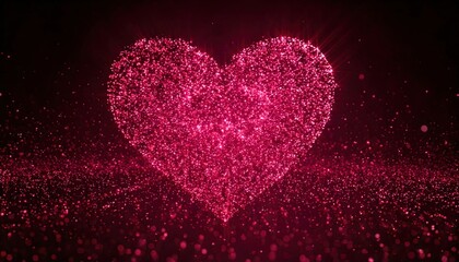 愛や情熱、ロマンスを象徴するイメージです。輝くハートや赤・ピンクの色合いが、優しさや親密さ、美しさを感じさせます。バレンタインや装飾、特別な感情を表現するのに適しています。