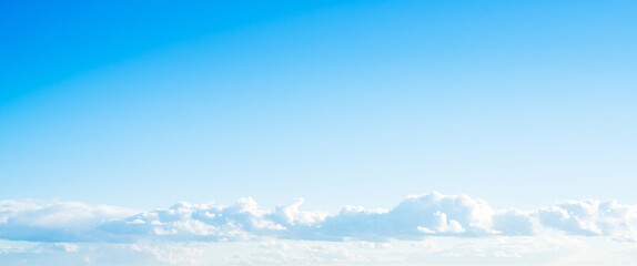 Summer sky and clouds