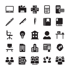 Minimalist Icon Design Collection for Digital Interfaces
