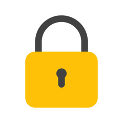 lock flat icon