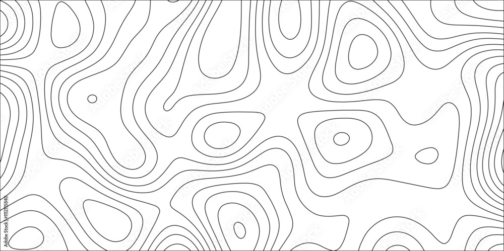 Aufkleber white simple topography design with slim stroke. paper cut vector art background banner texture webs