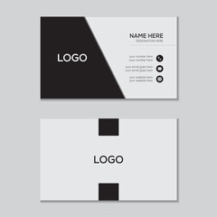 Modern Business Card Creative and Clean Business Card Template.