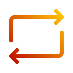 repeat gradient icon