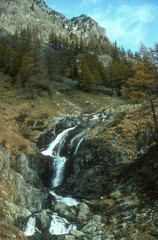 cascade, Le Boreon, Parc national du Mercantour, 06, Alpes Maritimes, France