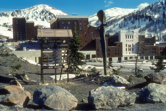 station de ski, Isola 2000 , 06, Alpes Maritimes, r&eacute;gion Provence Alpes C&ocirc;te d'Azur, France