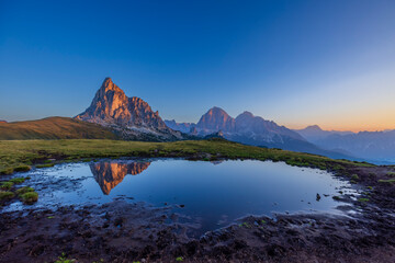 Giau Pass (Passo Giau), Dolomites Alps, South Tyrol, Italy