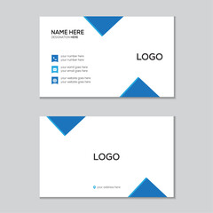 Modern Business Card Creative and Clean Business Card Template.
