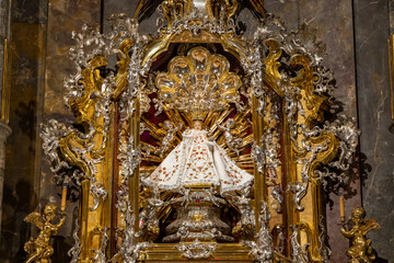 The Infant Jesus of Prague in Church of Our Lady Victorious, Prague, Czech Republic