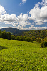 Fototapeta premium Autumn landscape in Mala Fatra mountains, Slovakia