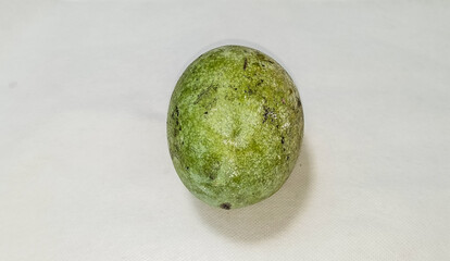 green apple on the table