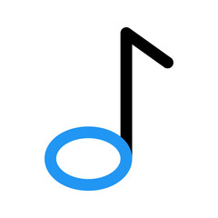 music line color icon