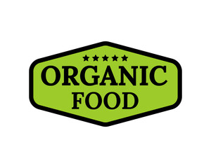 Eco friendly label template with a green leaf emblem, ideal for branding organic and healthy food products with a rustic, wellness focused design.