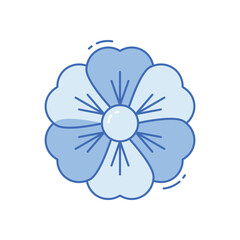 Geranium vector icon