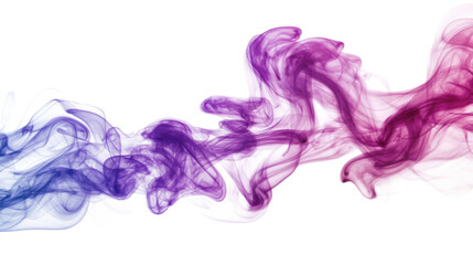 Purple smoke transparent background