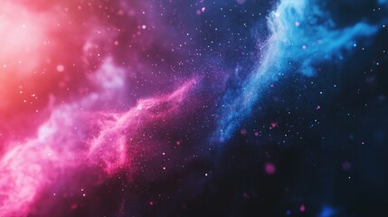 Abstract background with colorful powder splashes, blending vibrant tones for a dynamic visual impact.