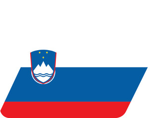 Folder Shape Of Slovenia Flag