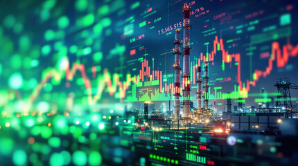 Advanced Architectural Designs Symbolizing Innovation and the Fusion of Technology and Global Finance