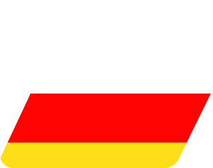 Folder Shape Of South Ossetia Flag