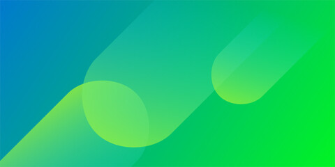Minimalist and modern green gradient abstract background