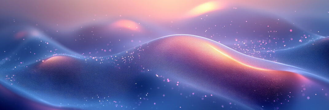 abstract background with waves and blurs