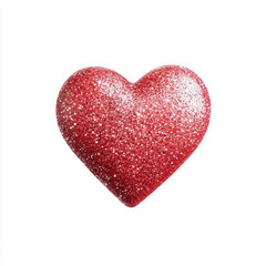 sparkling heart shaped charm in vibrant red, perfect for romantic jewelry. This charming piece adds touch of love and elegance to any collection