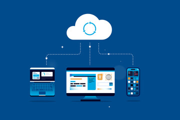 Cloud storage. Data exchange.