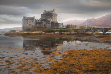 Eilean,Donan, castle in Sky island, Scotland