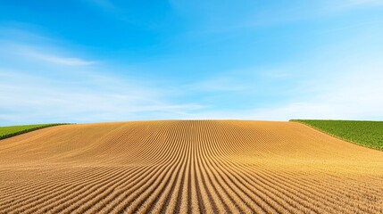 Agricultural fields are sprayed with fertilizer by drones in flight.
