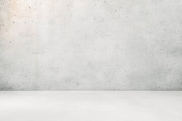 Minimalistic concrete wall and floor background for modern design projects