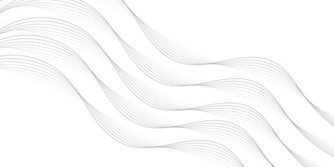 Abstract wavy lines Isolated background design. Wave modern stream transparent background.
