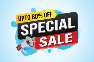 Special offer final sale tag. Banner design template for marketing. Special offer promotion or retail. background banner modern graphic design for store shop, online store, website, landing page

