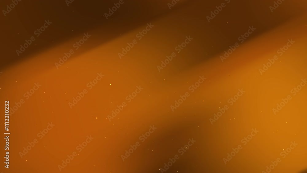 Poster abstract amber gradient background with subtle glimmering lights