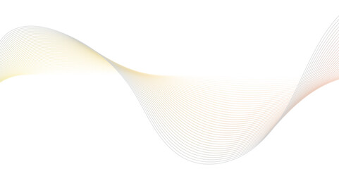 Abstract wavy lines Isolated background design. Wave modern stream transparent background.
