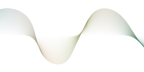 Abstract wavy lines Isolated background design. Wave modern stream transparent background.
