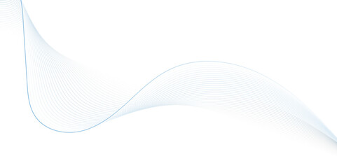 Abstract wavy lines Isolated background design. Wave modern stream transparent background.
