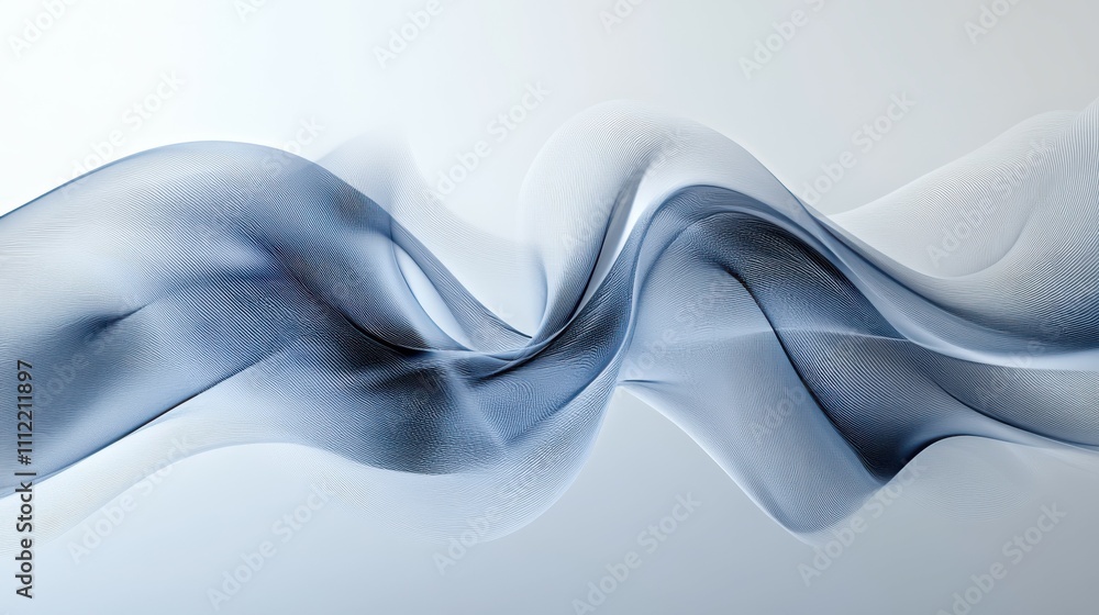 Poster an abstract shape in motion abstract background
