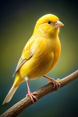 canary bird photorealism style