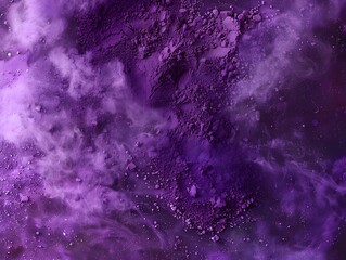 Fototapeta premium A textured, abstract background featuring shades of purple and cloud-like formations.