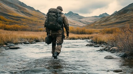 Autumn Mountain Hiking Adventure
