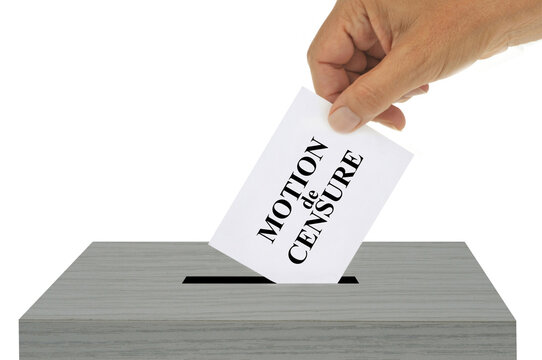 Concept de motion de censure dans la vie politique fran&ccedil;aise