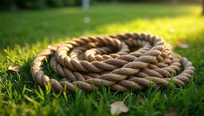 Fototapeta premium string rope cord cable line