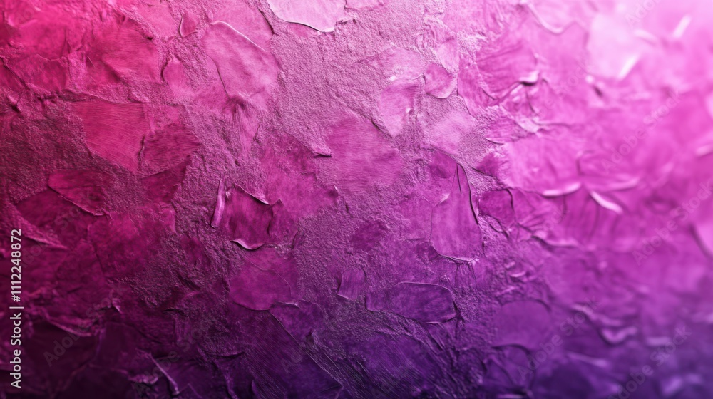 Poster magenta color gradient background with a grainy texture