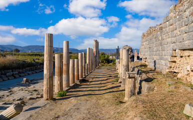 The Ancient City Of Magnesia ad Maeandrum in Turkey