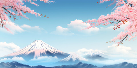 Japanese landscapes Generative AI