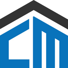 CM House logo design for your company